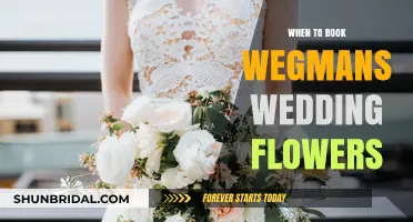 Book Wegmans Wedding Flowers: The Best Time