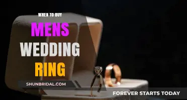 The Perfect Time to Buy His Wedding Ring