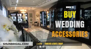Perfect Timing: When to Shop for Your Dream Wedding Accessories