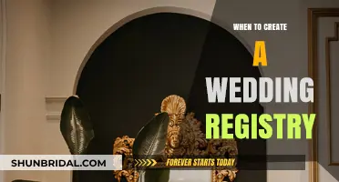 Creating a Wedding Registry: The Perfect Timing