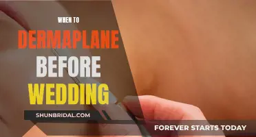 Dermaplane Before Your Wedding: The Perfect Timing