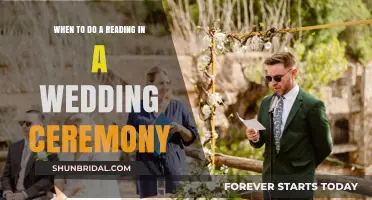 Perfect Timing: When to Include a Reading in Your Wedding Ceremony