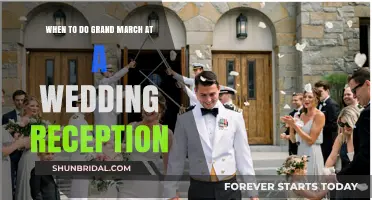 Grand March: Perfect Timing for a Wedding Reception