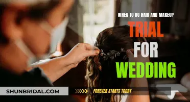 Hair and Makeup Trials: Wedding Prep Timing
