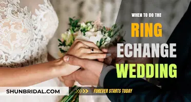 The Perfect Moment for Ring Exchange at Your Wedding