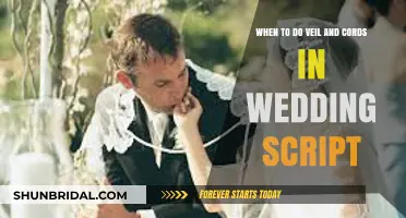 Perfect Timing: Veil and Cords in Your Wedding Script