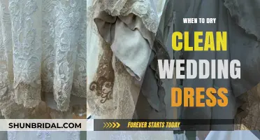 Preserving Your Wedding Dress: When to Dry Clean?