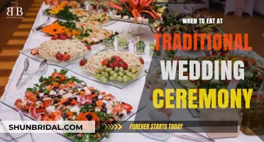 Traditional Wedding Feast Timing: When to Enjoy the Celebration Meal