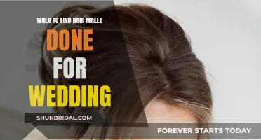The Perfect Wedding Hair: Timing Your Maleu