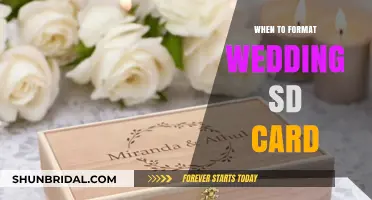 Perfect Timing: When to Format Your Wedding SD Card for Flawless Photos