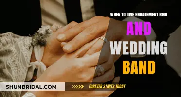 The Perfect Time to Gift an Engagement Ring and Wedding Band