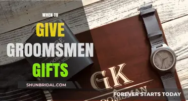 Perfect Timing: When to Give Groomsmen Gifts for Maximum Impact