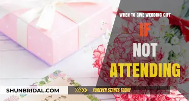 Thoughtful Timing: When to Send Wedding Gifts If You Can't Attend