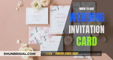 The Perfect Timing for Wedding Invitation Delivery