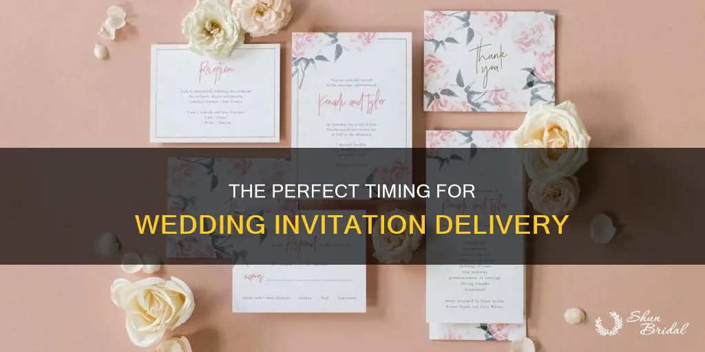 when to give wedding invitation card