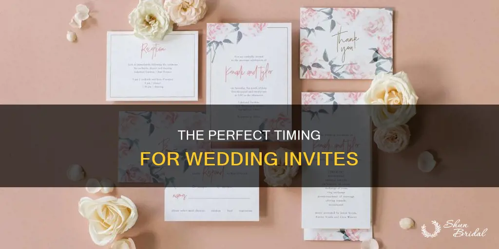 when to hand wedding invitations