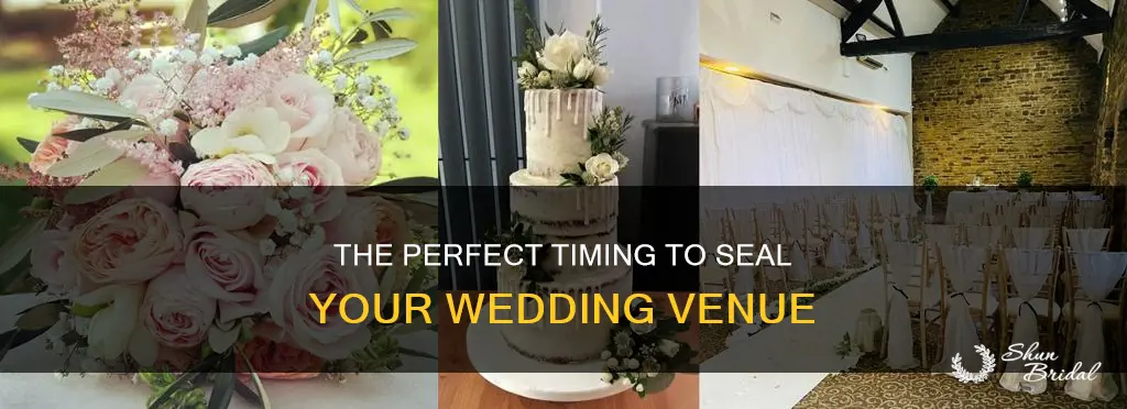 when to have final meeting with wedding venue