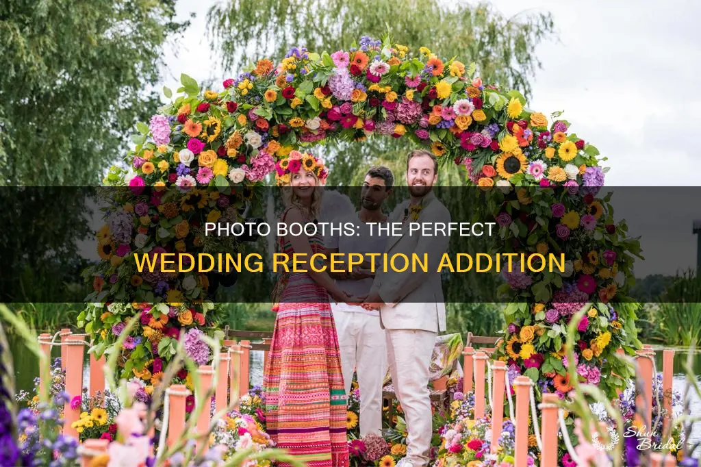 when to have photo booth at wedding