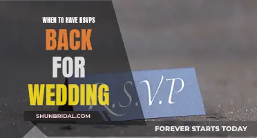 RSVP Return Dates: Planning Your Wedding Timeline