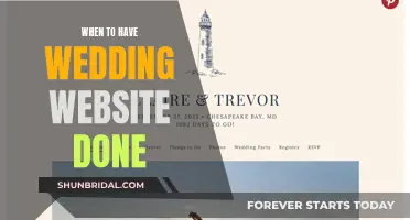 Wedding Website: When's the Best Time to Get it Done?