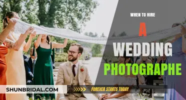 The Perfect Time to Hire Your Wedding Photographer
