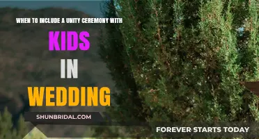 Blending Families: When to Include Kids in Your Unity Ceremony
