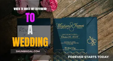 Navigating Wedding Guest Lists: When to Invite Your Boyfriend