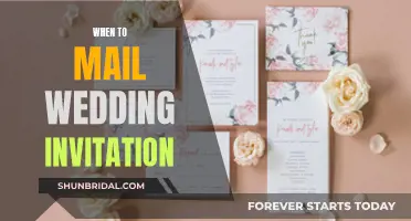 Mailing Wedding Invites: Timing and Tips for Your Big Day