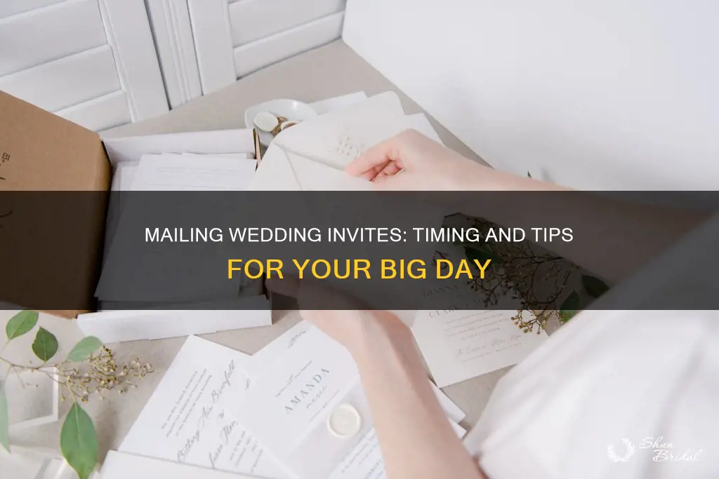 when to mail wedding invitation