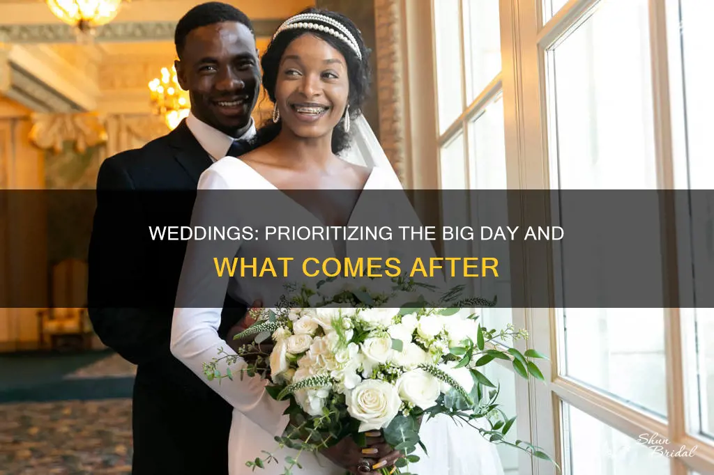 when to make weddings a priority