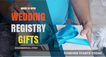 When to Open Wedding Registry Gifts: A Guide for Newlyweds