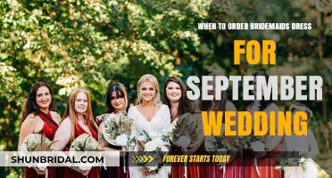 Selecting Bridesmaids Dresses for a September Wedding