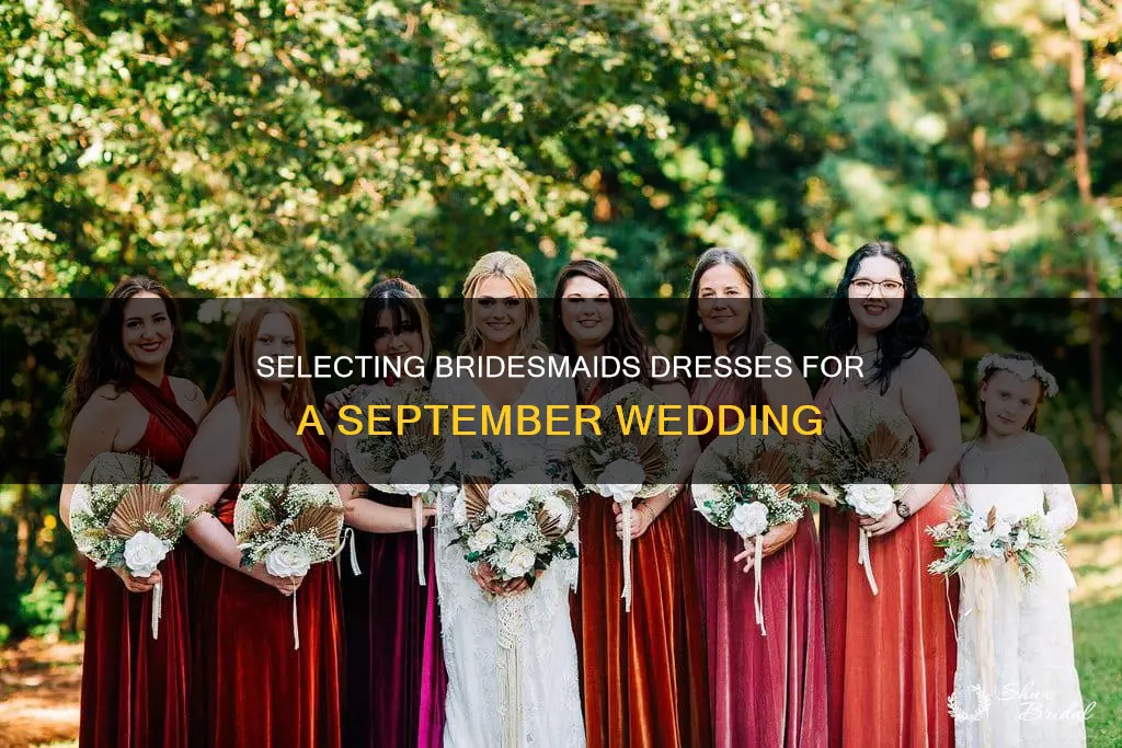 when to order bridemaids dress for september wedding