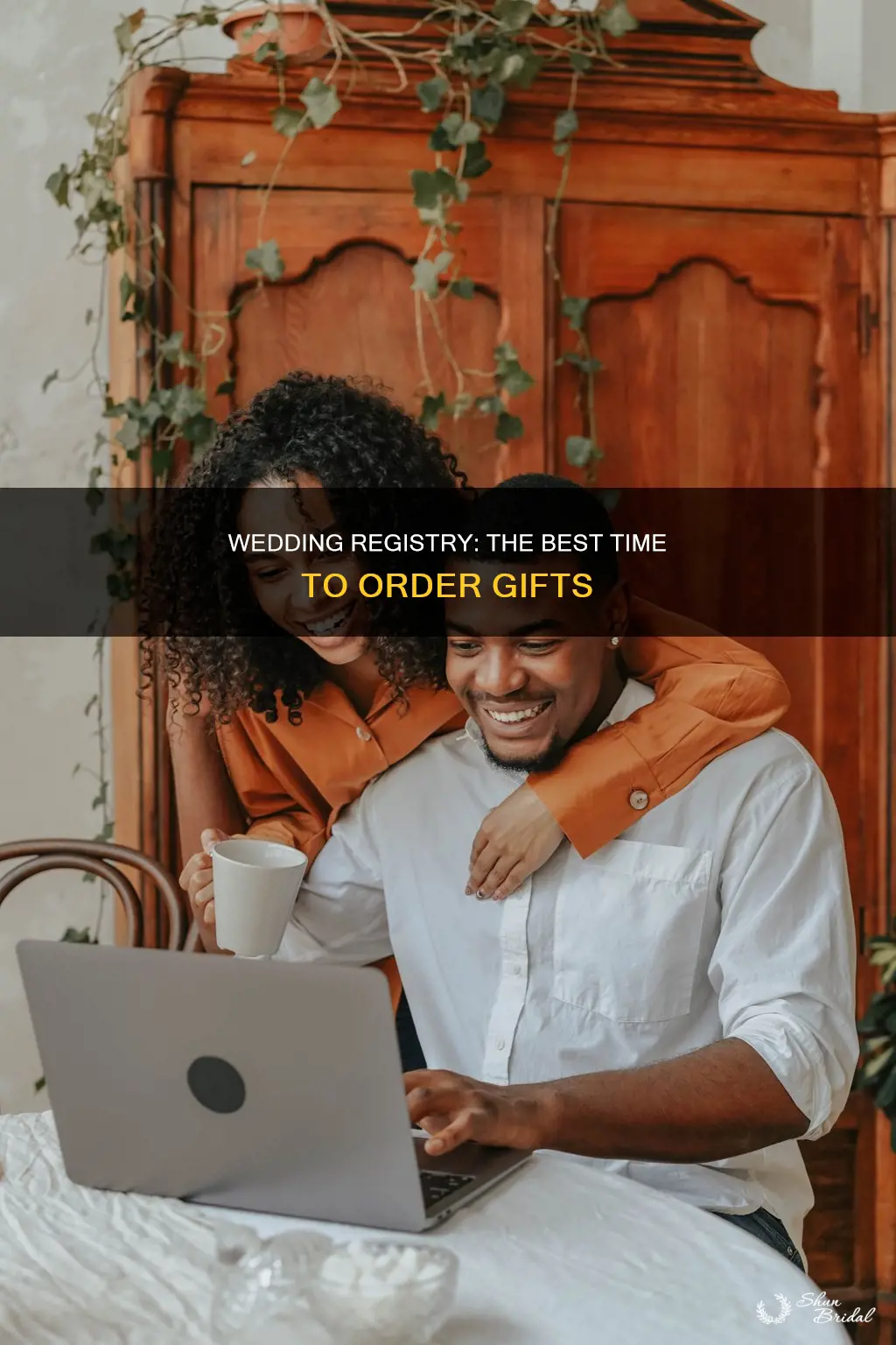 when to order from wedding registry