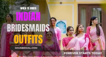 Indian Bridesmaids Outfits: The Perfect Timing for Ordering