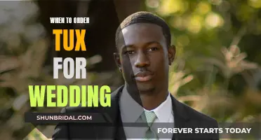 Groom's Guide: Planning the Perfect Tux Timeline for Your Wedding