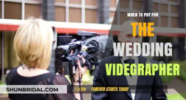 When Should You Pay Your Wedding Videographer: A Guide