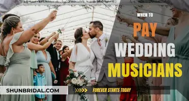 When to Pay Wedding Musicians: Timing Tips for Smooth Celebrations