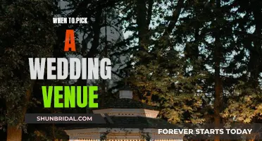 Choosing a Wedding Venue: The Perfect Timing