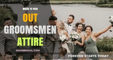 Perfect Timing: Choosing Groomsmen Attire for Your Wedding Day