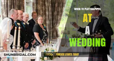 Perfect Timing: When to Play Bagpipes at Your Wedding Celebration
