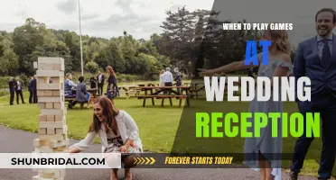 Planning Wedding Reception Games? The Best Time to Play