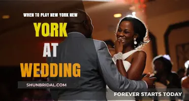Perfect Timing: Playing 'New York, New York' at Your Wedding Reception