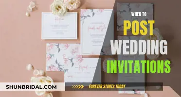 The Perfect Timing for Sending Out Wedding Invitations