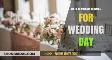 Perfect Timing: Preparing Wedding Flowers for Your Big Day