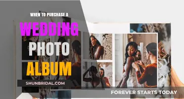 The Perfect Time to Purchase a Wedding Photo Album