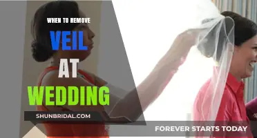 When to Remove the Veil: A Wedding Day Guide