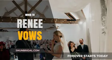 Renewing Vows: Perfect Timing to Rekindle Your Commitment and Love