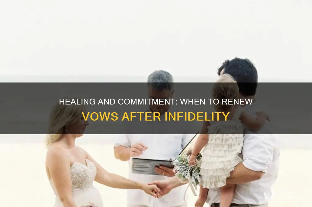 when to renew vows after infidelity