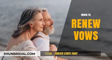 Renewing Wedding Vows: Perfect Timing to Rekindle Love and Commitment